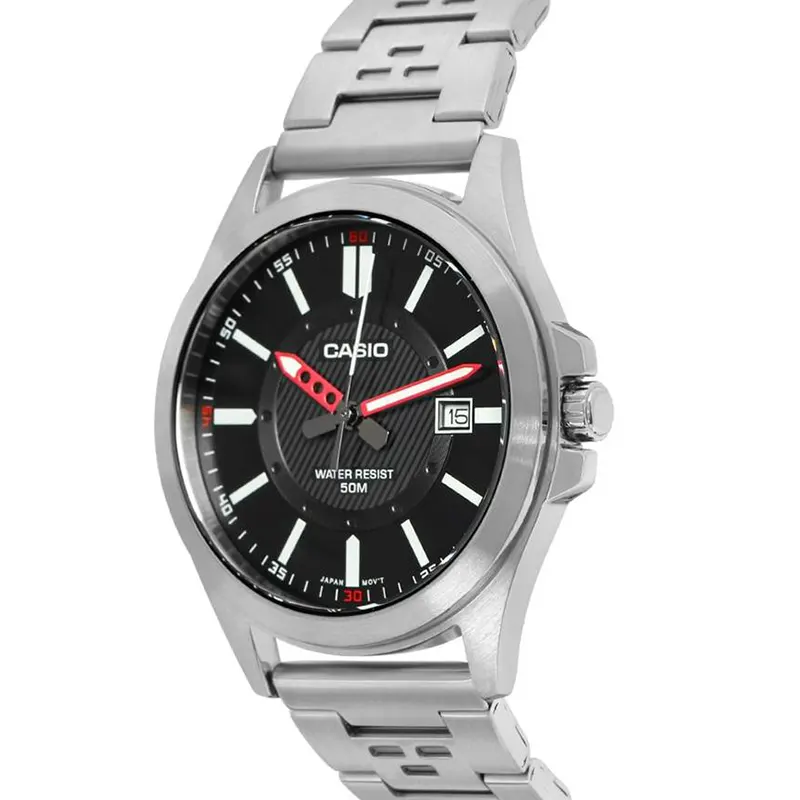 Casio Analog Black Dial Men's Watch | MTP-E700D-1EV